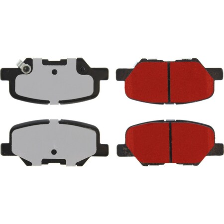 Centric Parts Pq Pro Disc Brake Pads, 500.16791 500.16791